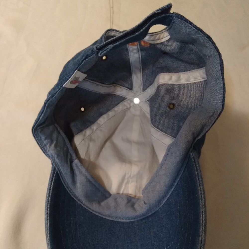 Vintage Power Puff Girls Denim Strap Back Hat - Picture 8 of 10